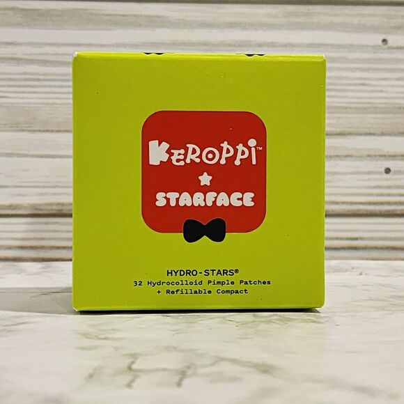 Sanrio Keroppi x Starface Big Compact w/ Mirror and 32 Acne Patches Hello Kitty - Picture 4 of 7